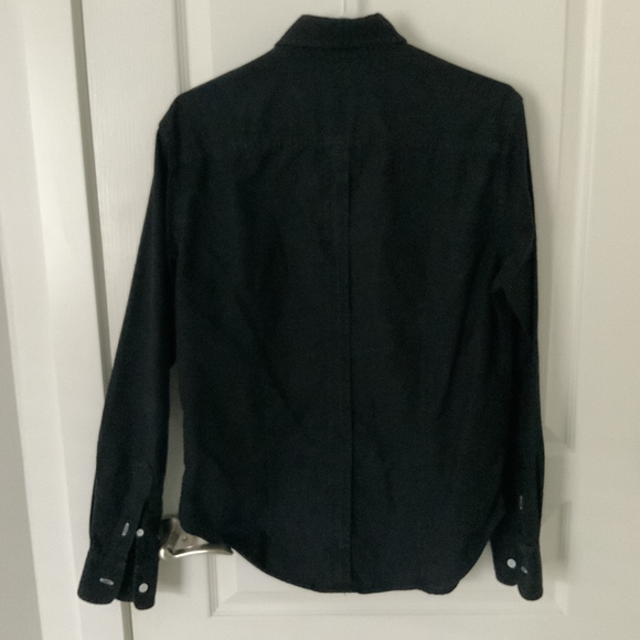 SOLD- Band of Outsiders Black Oxford Shirt - Picture 3 of 5